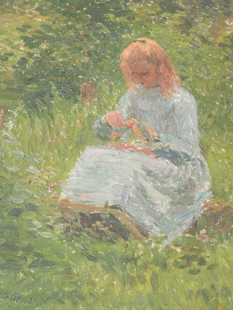 Study of a Victor Lecomte painting 18½" x 24½"