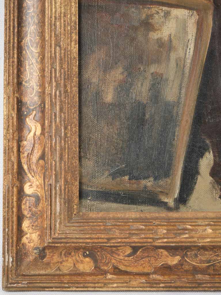 Classic Provence-style gilded frame piece