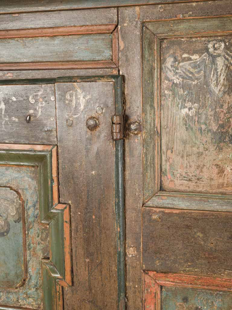 Charming rustic Baroque-style cupboard  