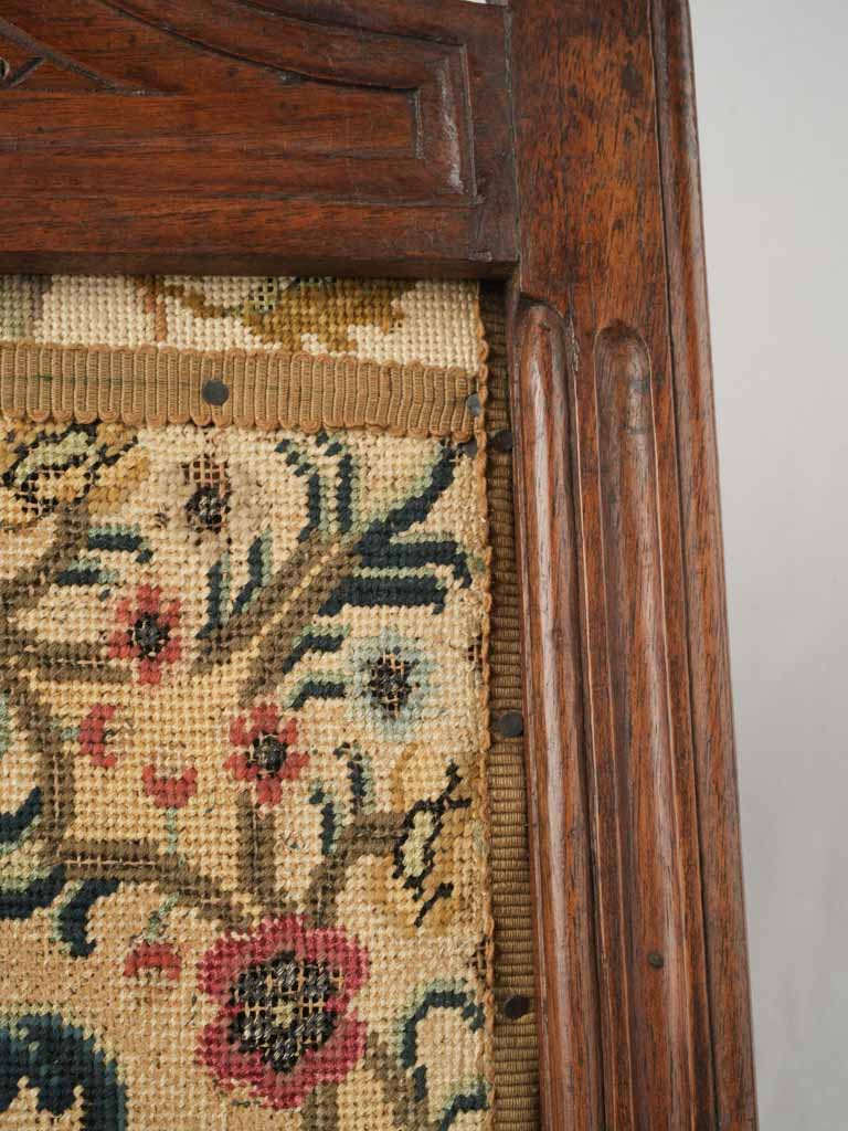 Elegant latticework wooden screen  