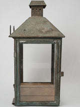 Provencal, aged farmhouse lantern fixture