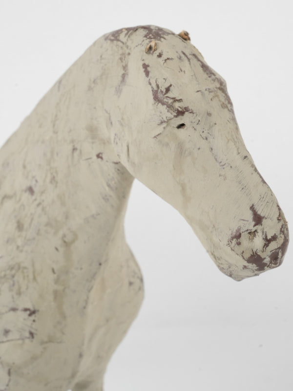 Delicate Antique Papier Mâché Toy Horse