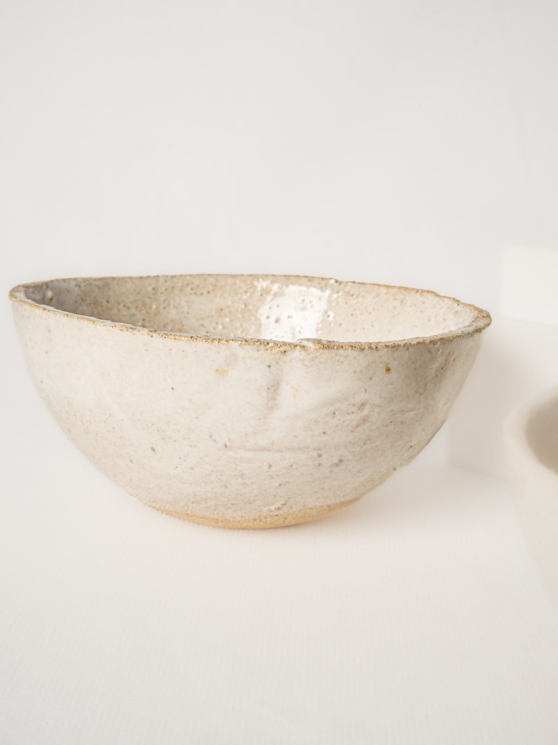 Set of Four Small Artisan Ceramic Bowls - 5½"