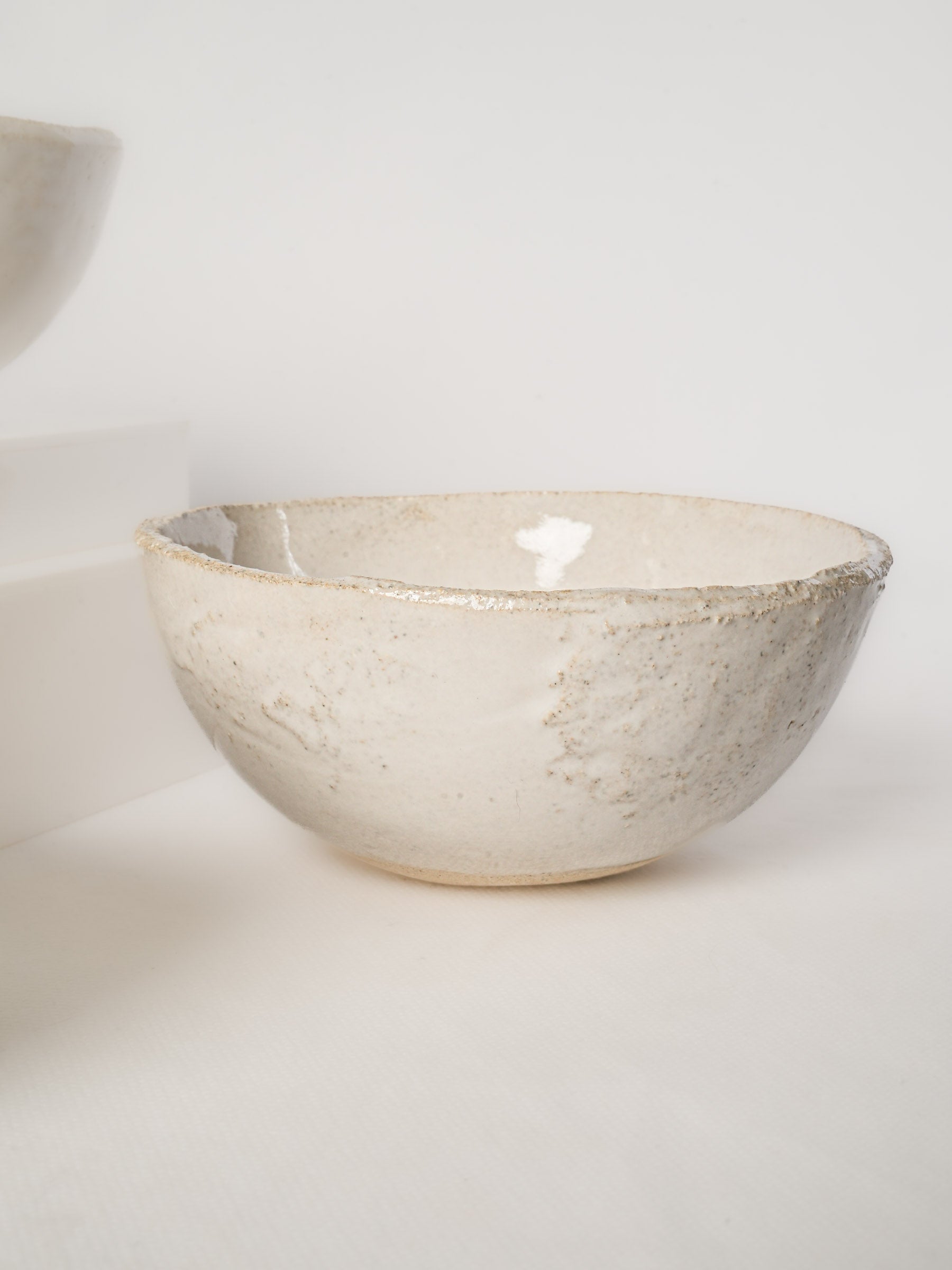 Set of Four Small Artisan Ceramic Bowls - 5½"