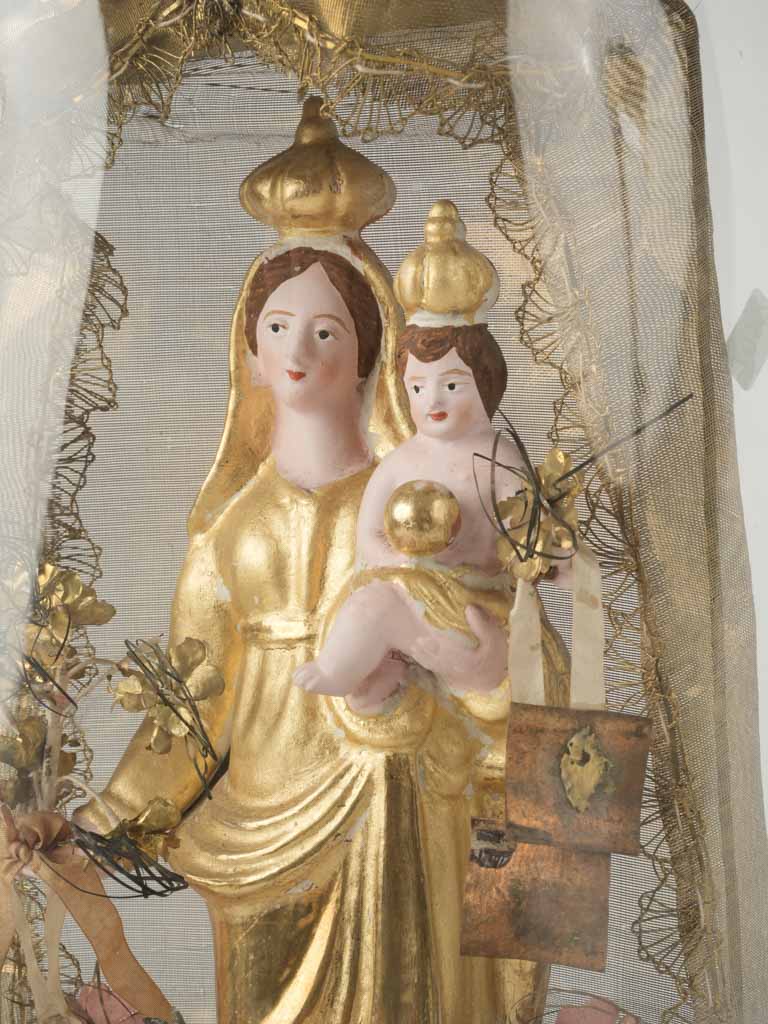 19th-century Marseille iconography figurine  