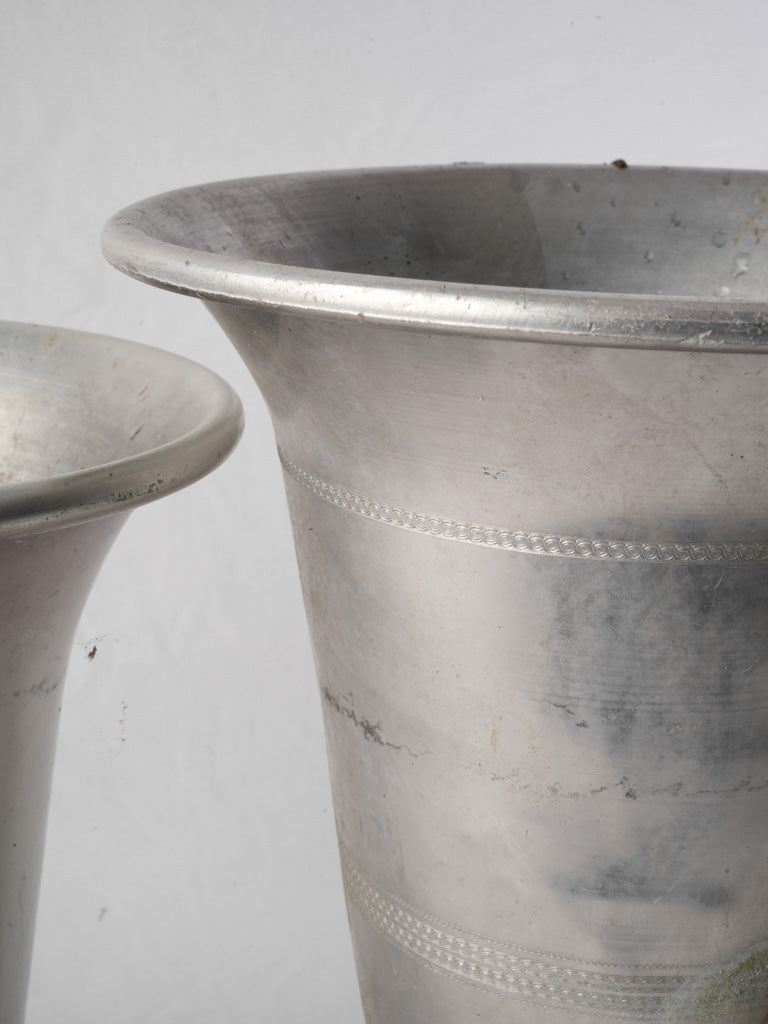 Petite-to-medium scale sculptural vases
