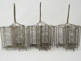Time-worn wire gin carriers 