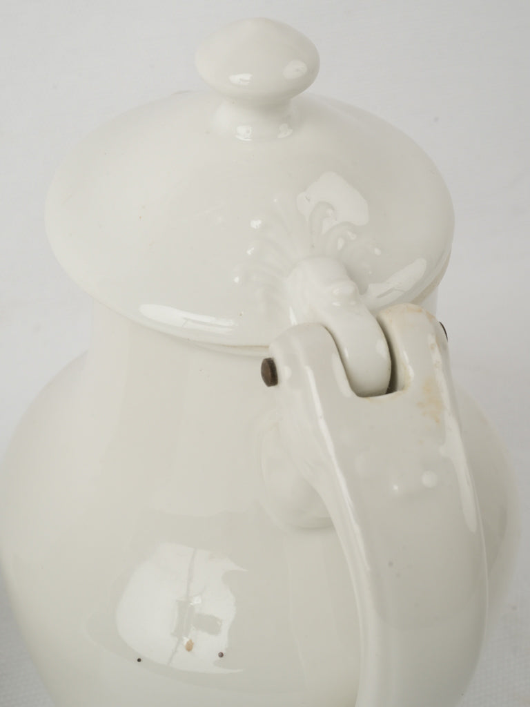 Timeless French floral porcelain jugs