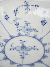 Decorative antique blue porcelain bowl