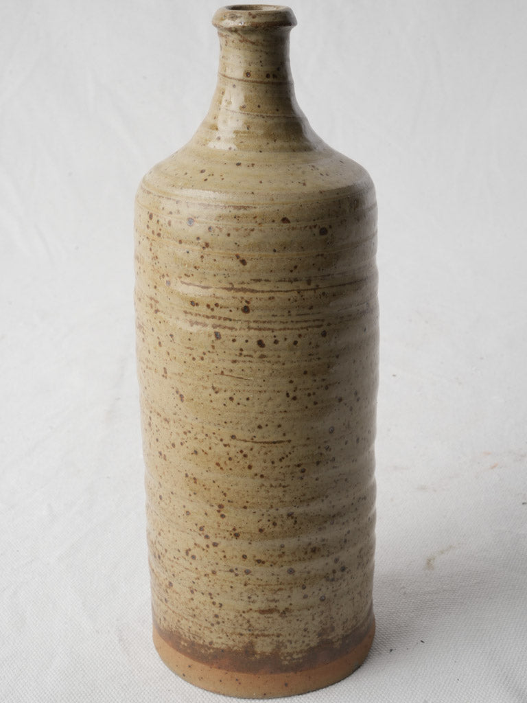 Minimalist sculptural ceramic bottle  