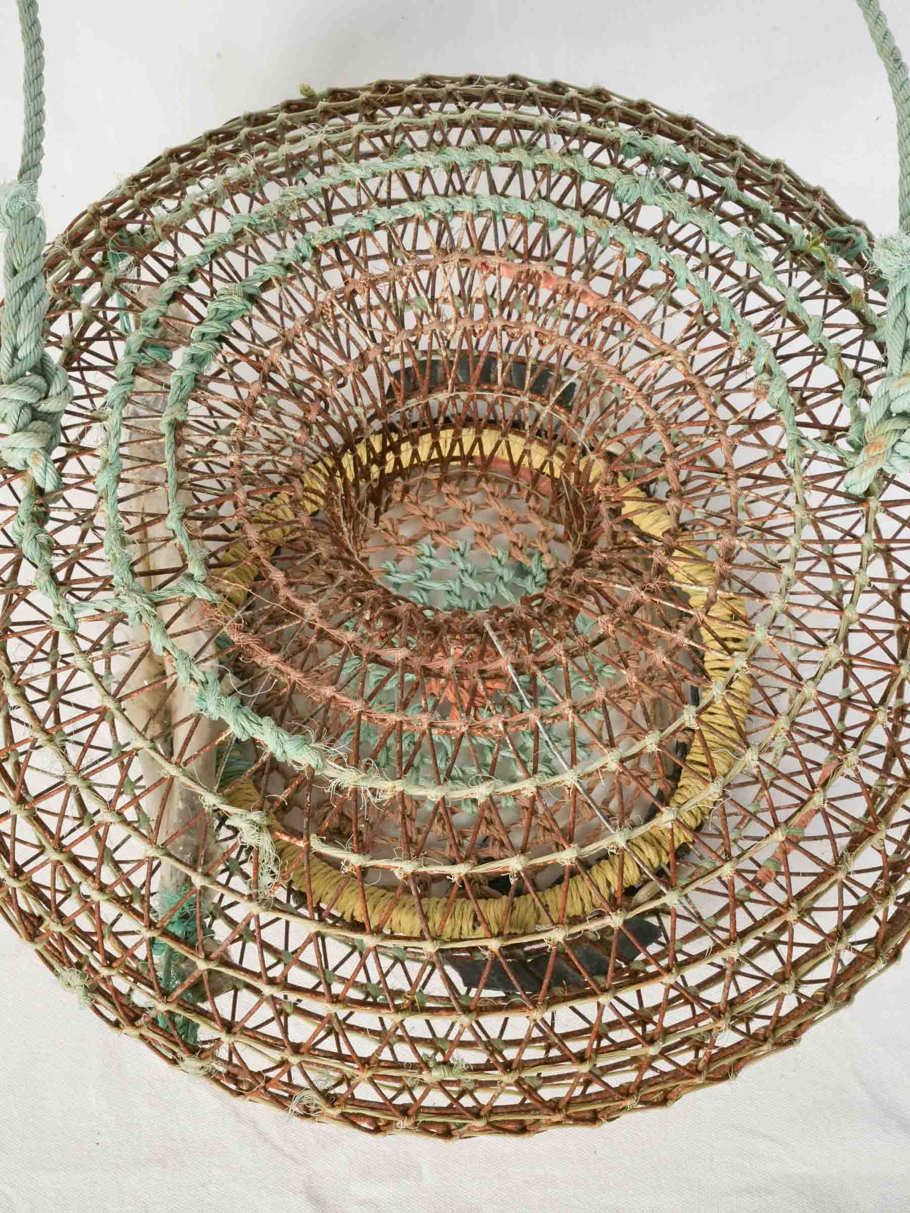 Authentic Mediterranean Fishing Trap - 19¾"