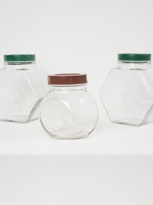 Rustic Provencal truffle storage jars