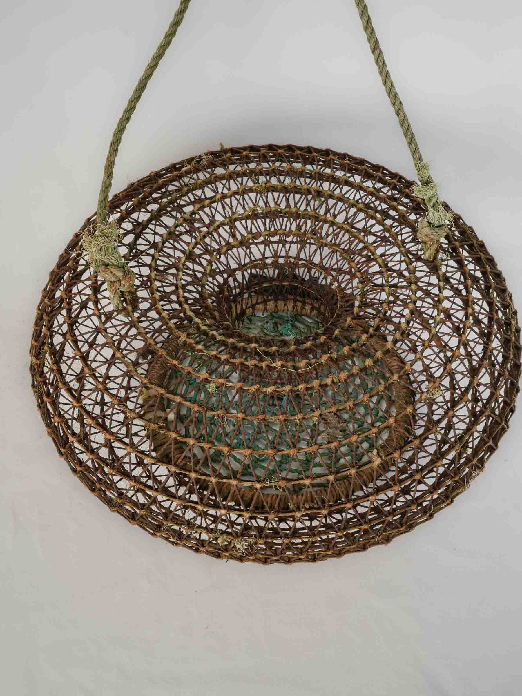 Authentic Mediterranean Fishing Trap - 19¾"