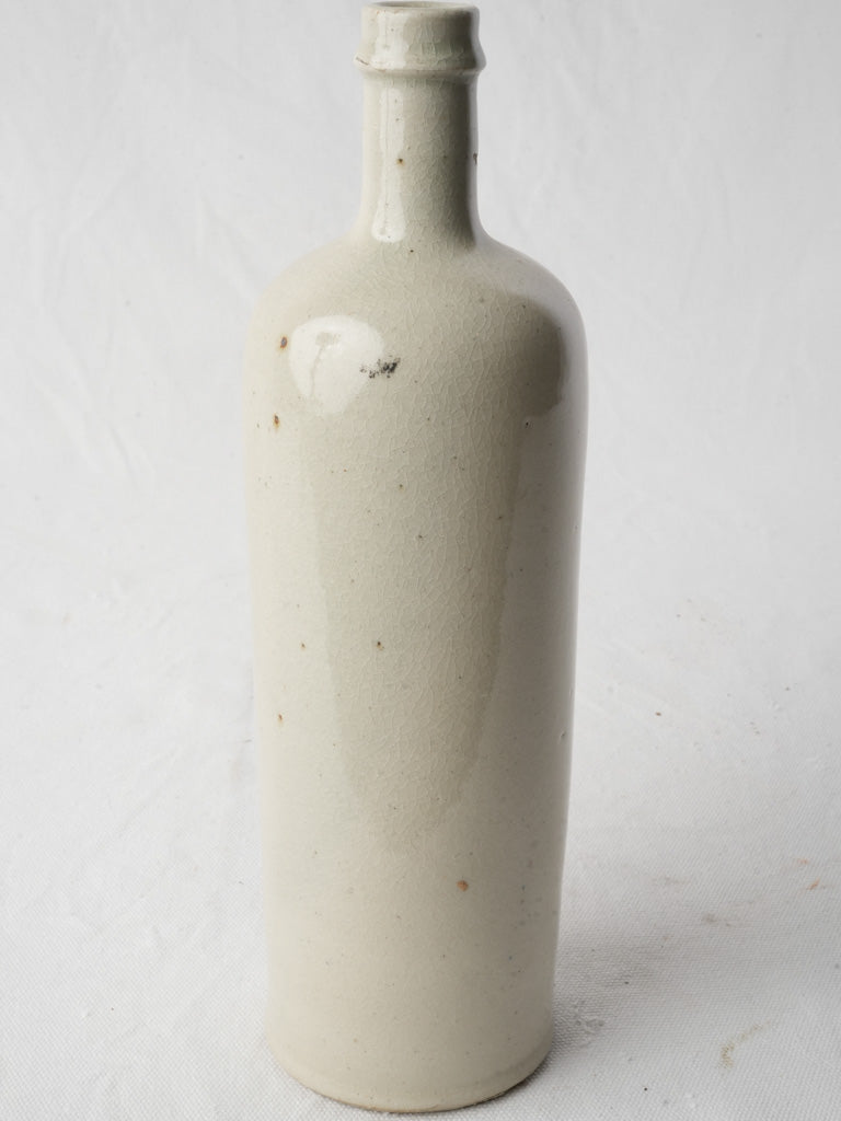Understated simple stoneware urn  