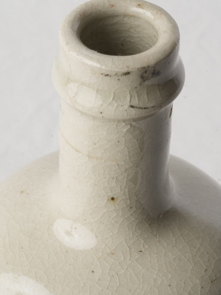 Classic string-rimmed stoneware carafe  