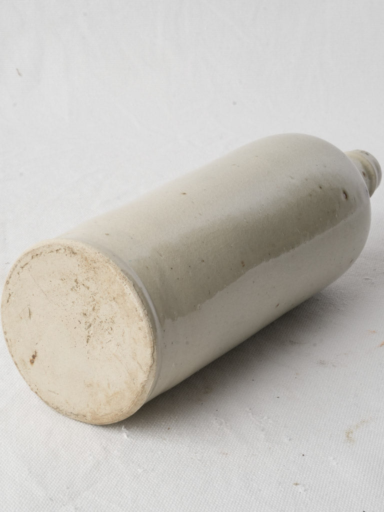 Unique speckled stoneware decanter  