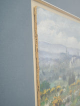 Authentic Henri Millet signed landscape
