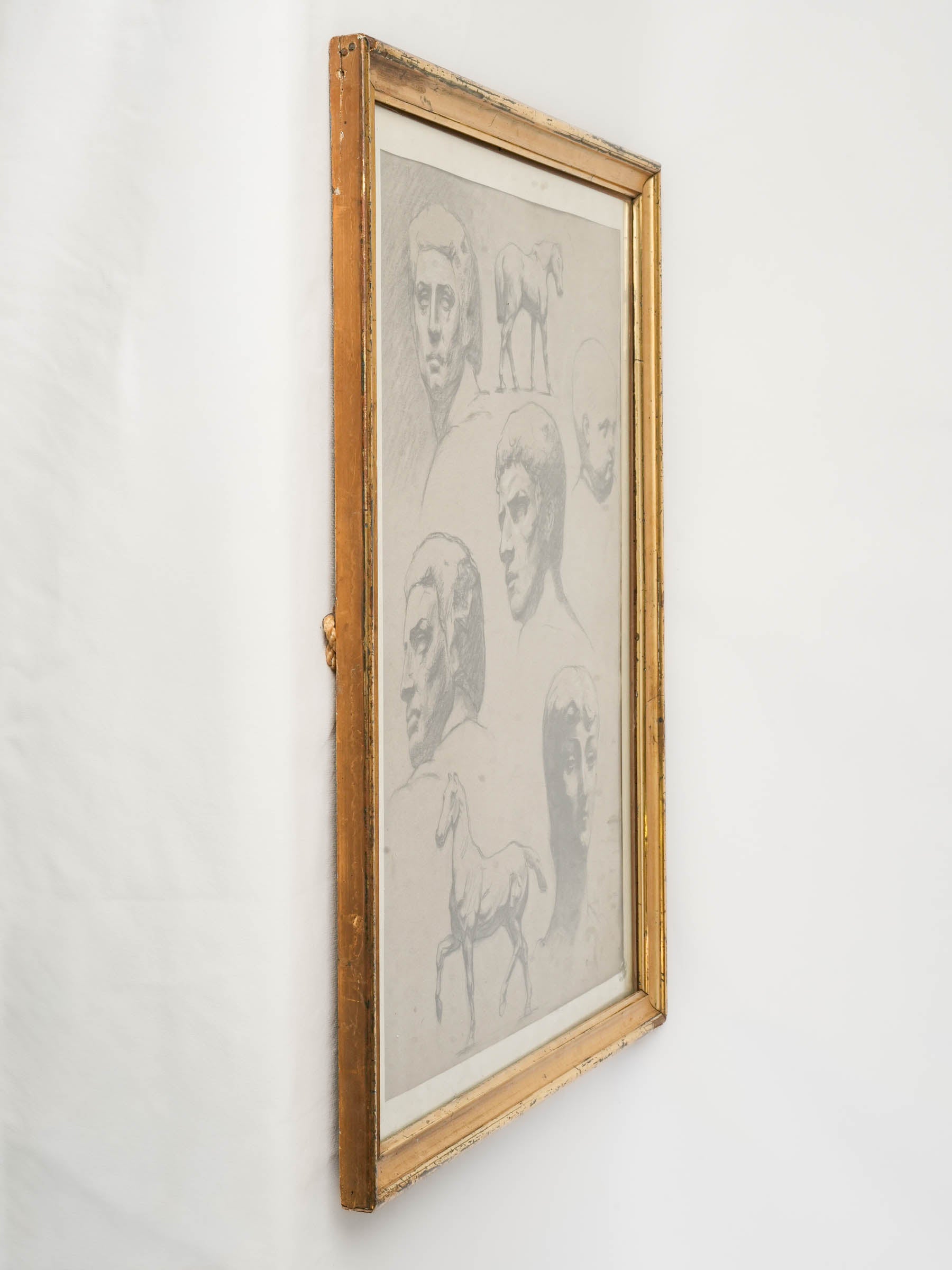 Academic Study Drawing, Dated 1916 - 28¾" x 22½"