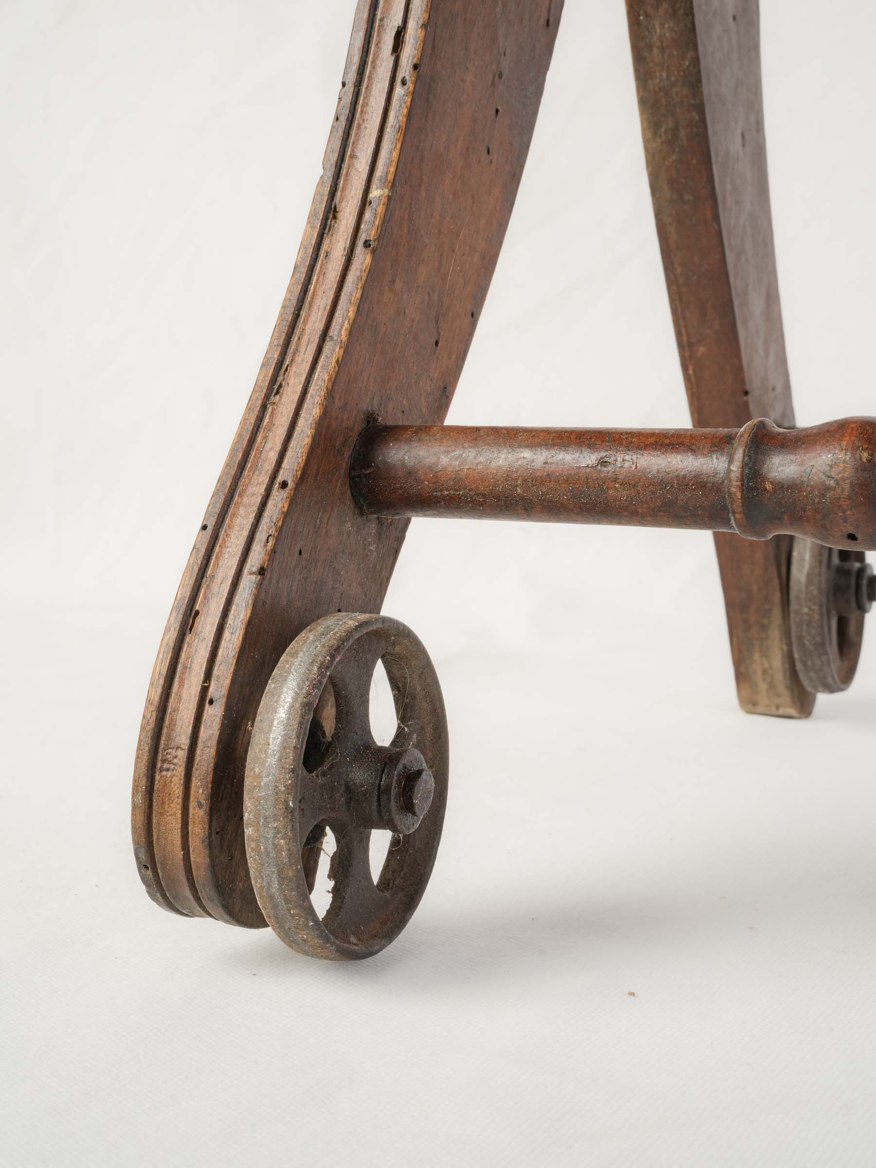Late 19th-Century French Metamorphic Child’s High Chair, Rocker and Rolling Chair - 38¼"