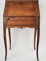 Aged and charming French secretary table