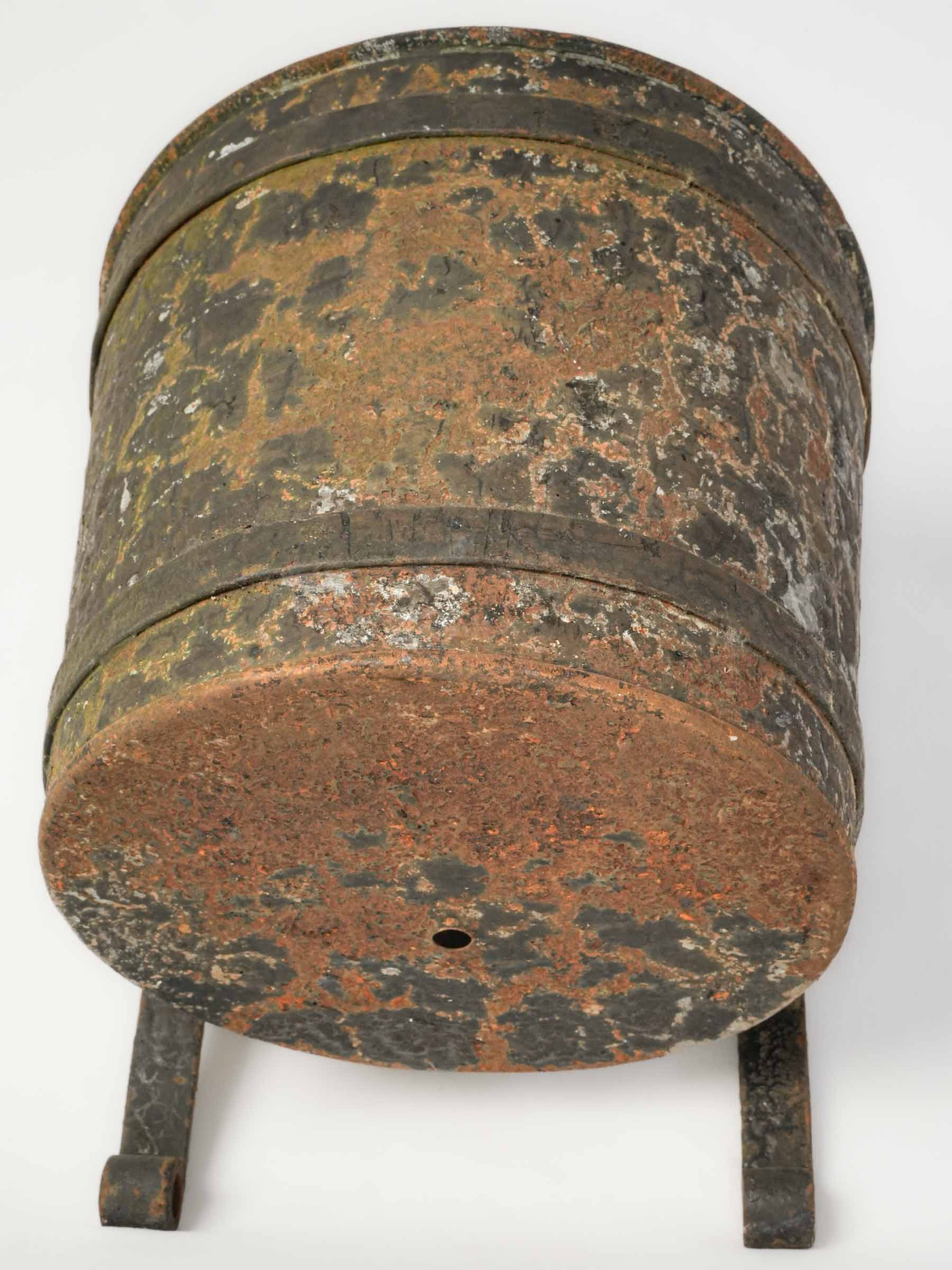 Antique Industrial Water Wheel Buckets - 19" x 12¼"