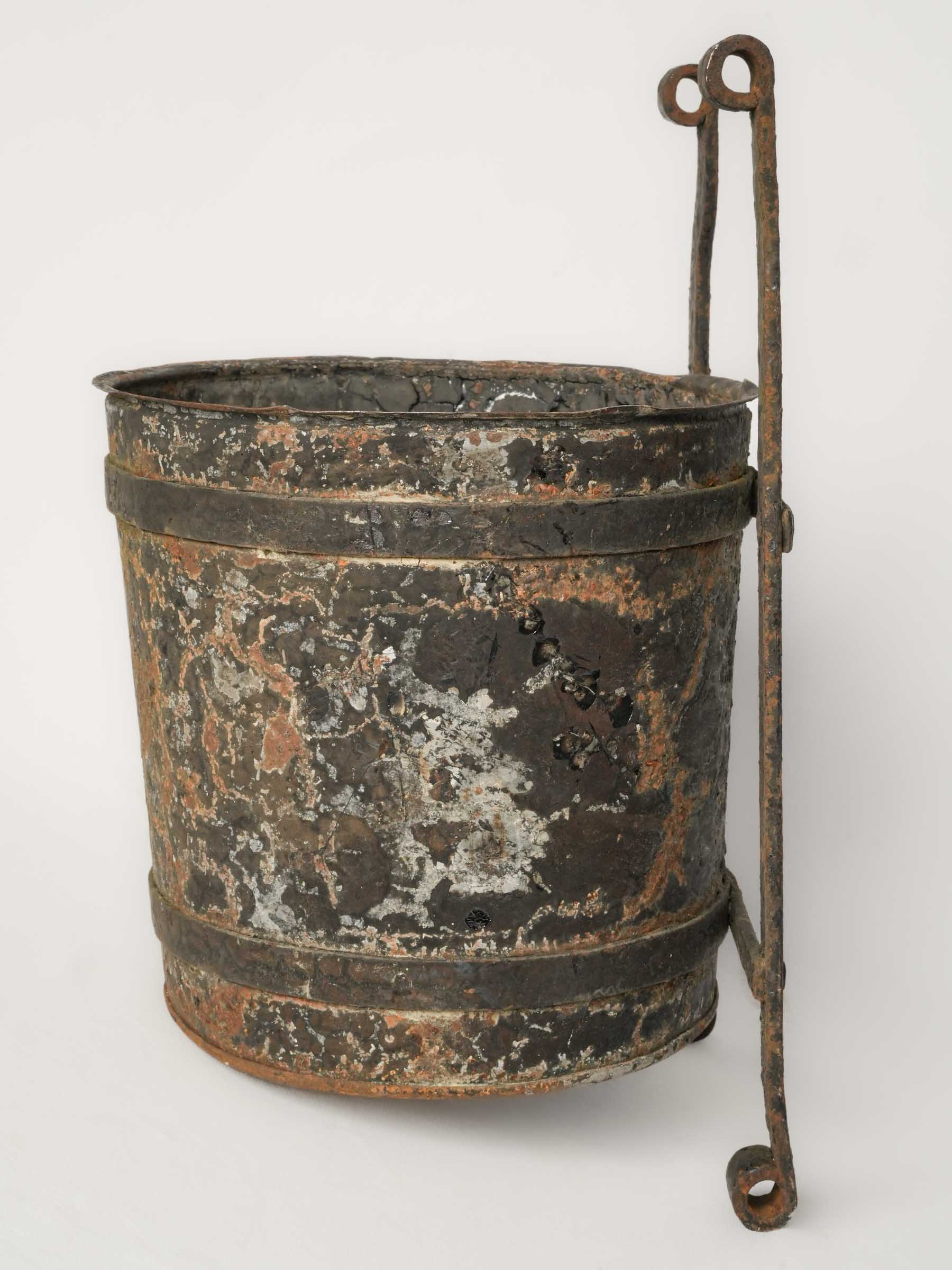 Antique Industrial Water Wheel Buckets - 19" x 12¼"