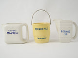 Aged Mid-century Yellow Pernod 45 Pitcher