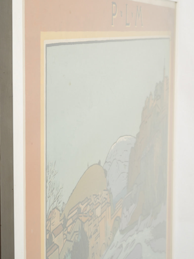 Detailed French illustration painting