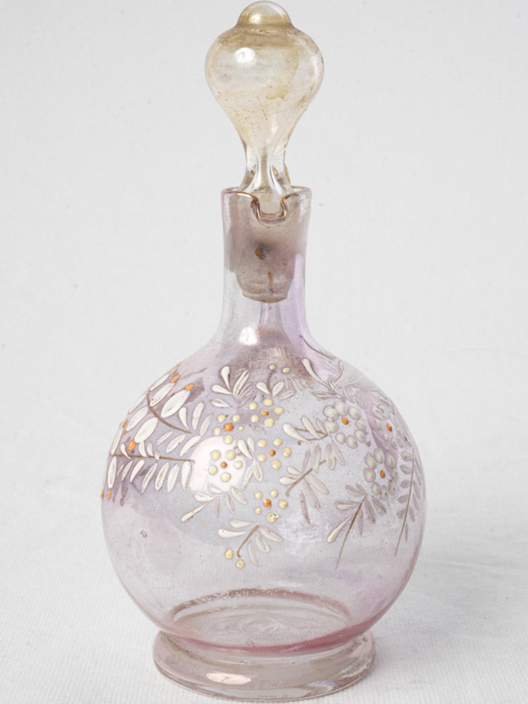Petite Antique French Blown Glass Carafe Circa 1900 - 8¼"