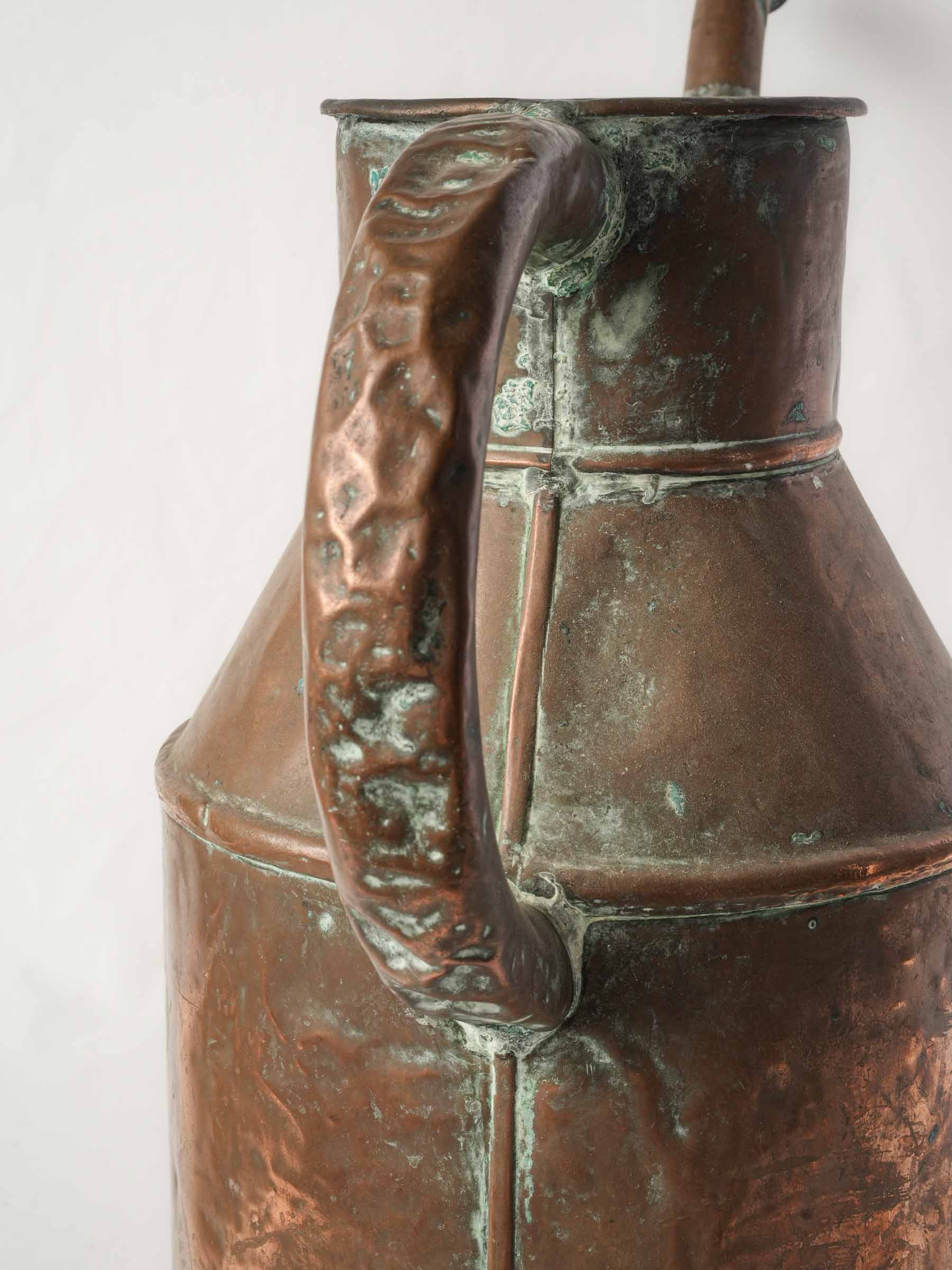 French Copper Winemaker’s Watering Can c. 1900 - 20½"