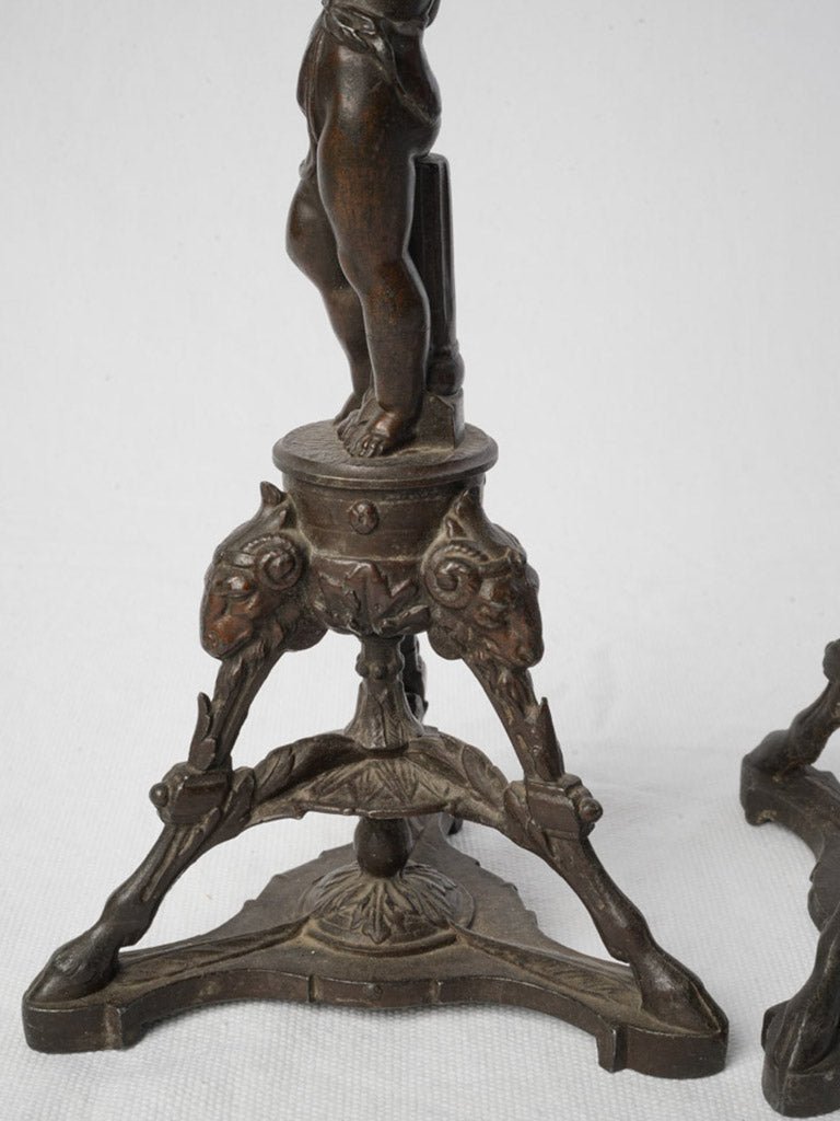 Romantic classic style candlestick duo  