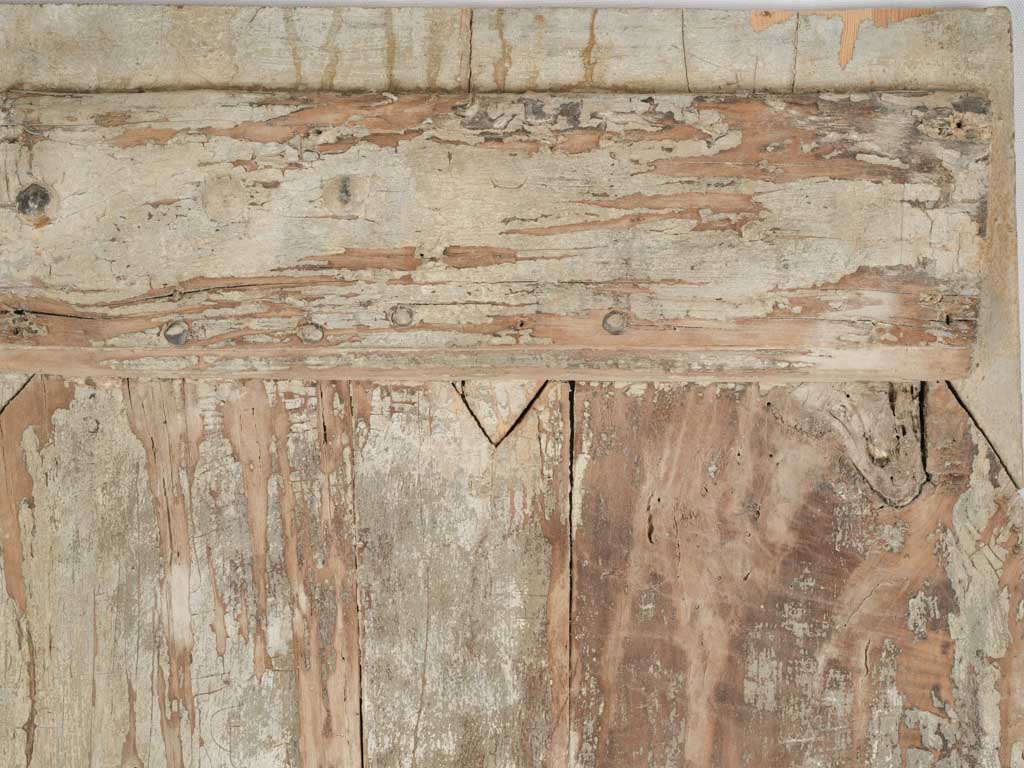 Vintage salvaged farmhouse wine door