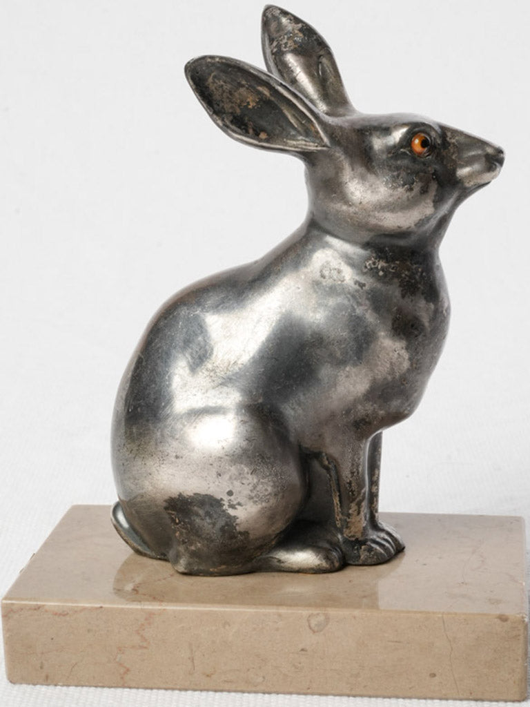 Simplified silhouette rabbit figure