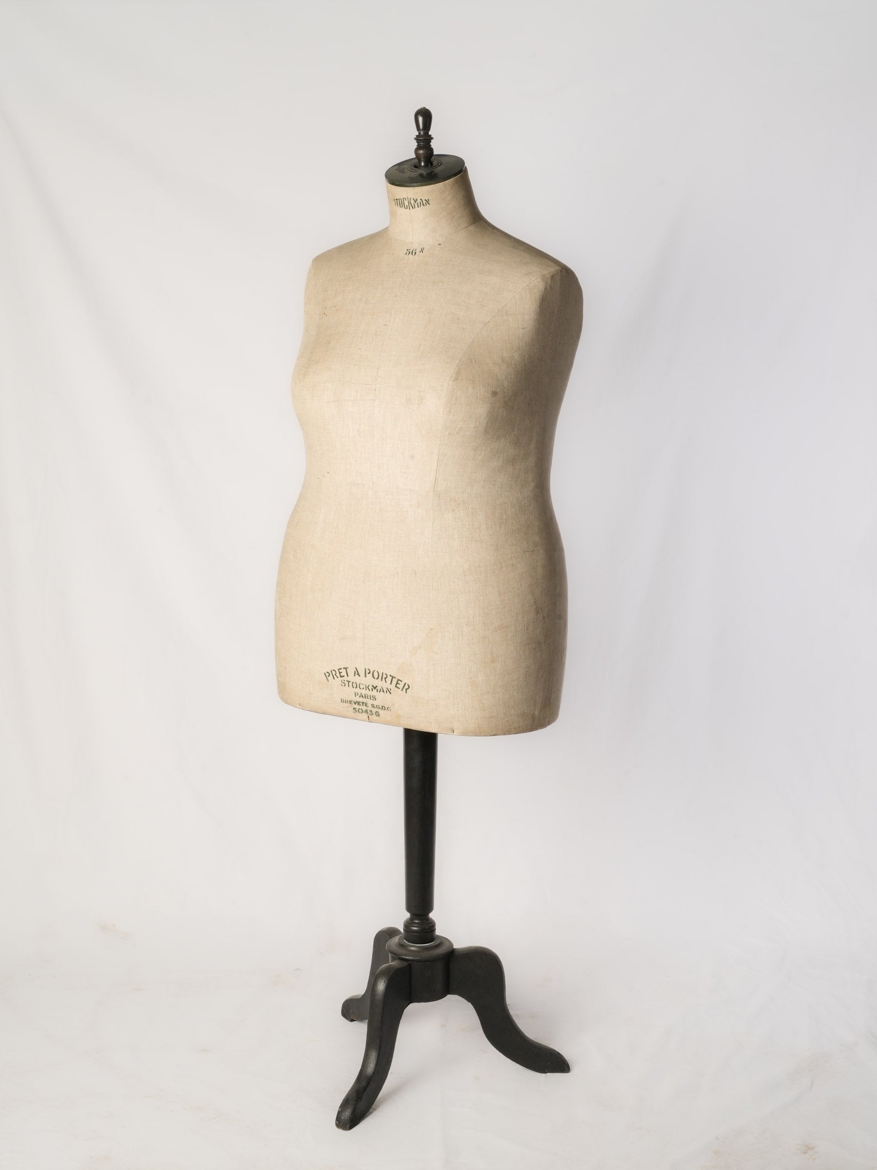 French Mid-Century Stockman Mannequin on Stand - 62¼"