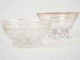 Charming petite antique glass dishes
