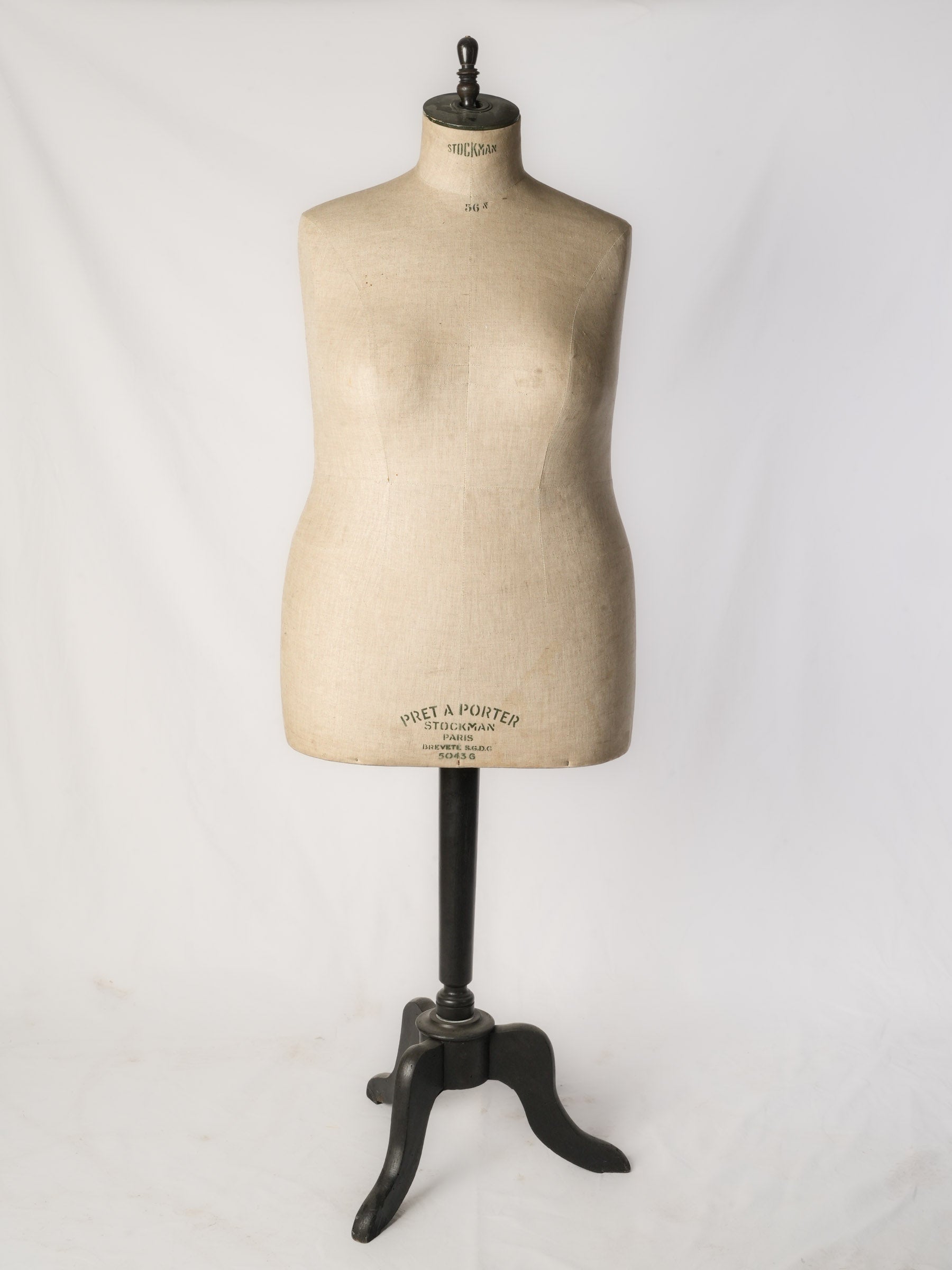 French Mid-Century Stockman Mannequin on Stand - 62¼"