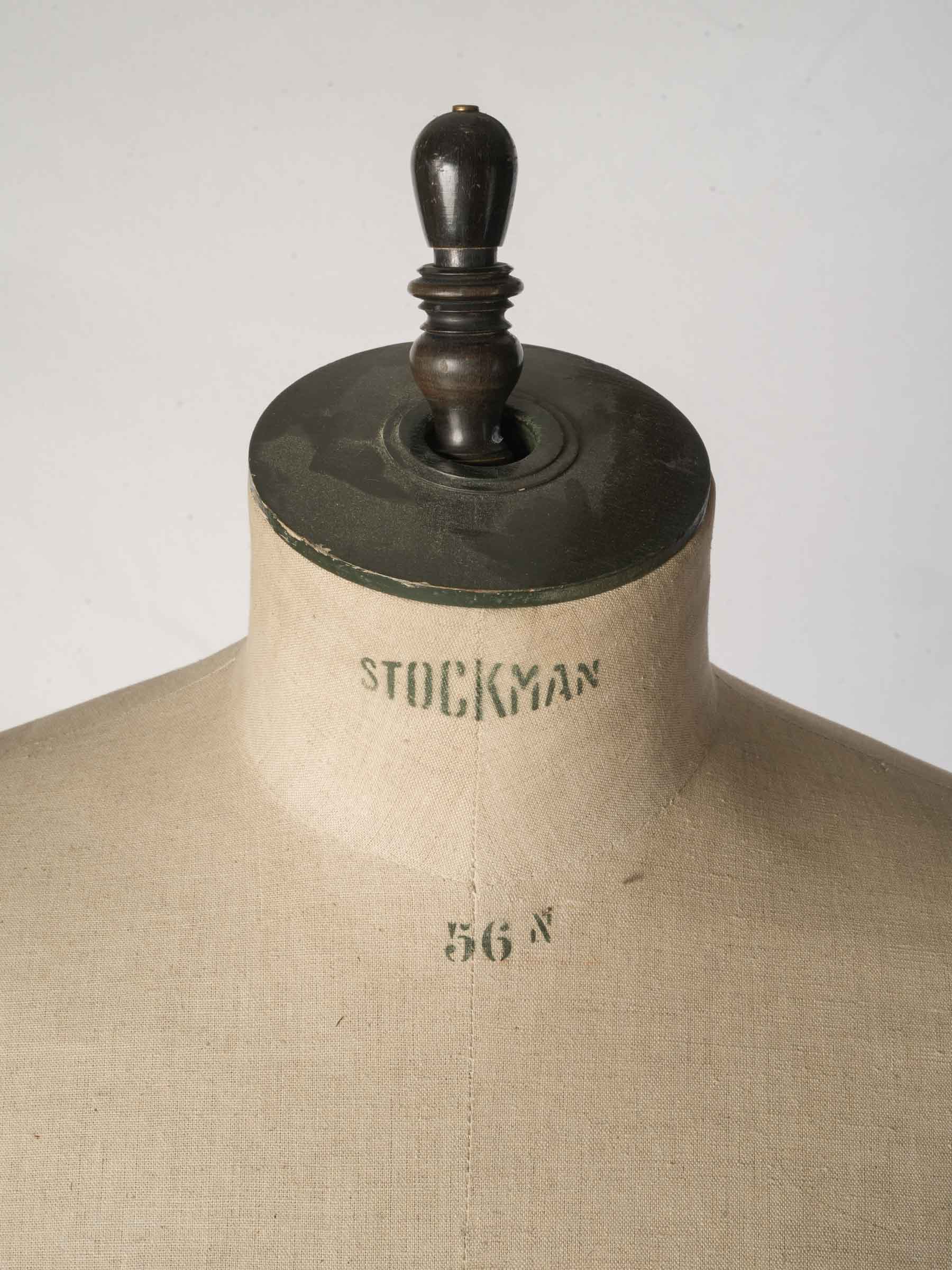 French Mid-Century Stockman Mannequin on Stand - 62¼"