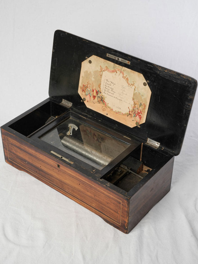 Elegant wooden musical instrument  