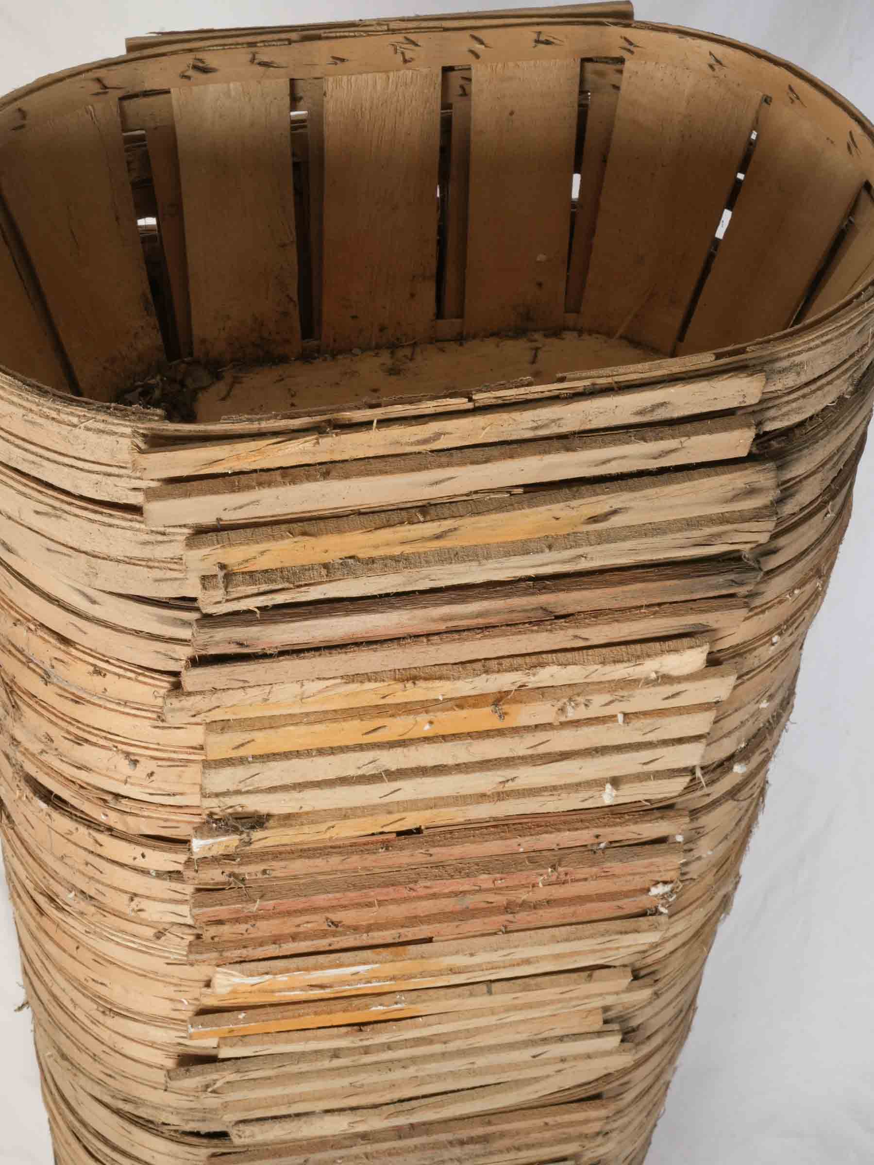 Set of 10 Vintage Oyster Baskets (Bourriches) - 8" x 19¾"