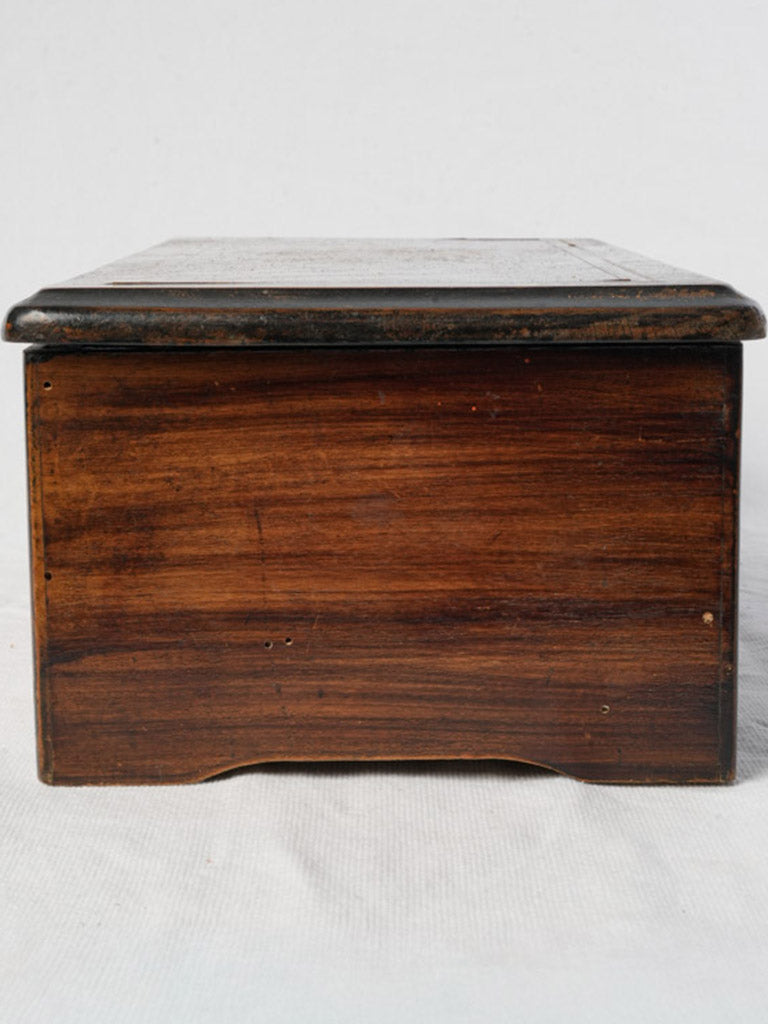 Decorative antique cylinder music box  