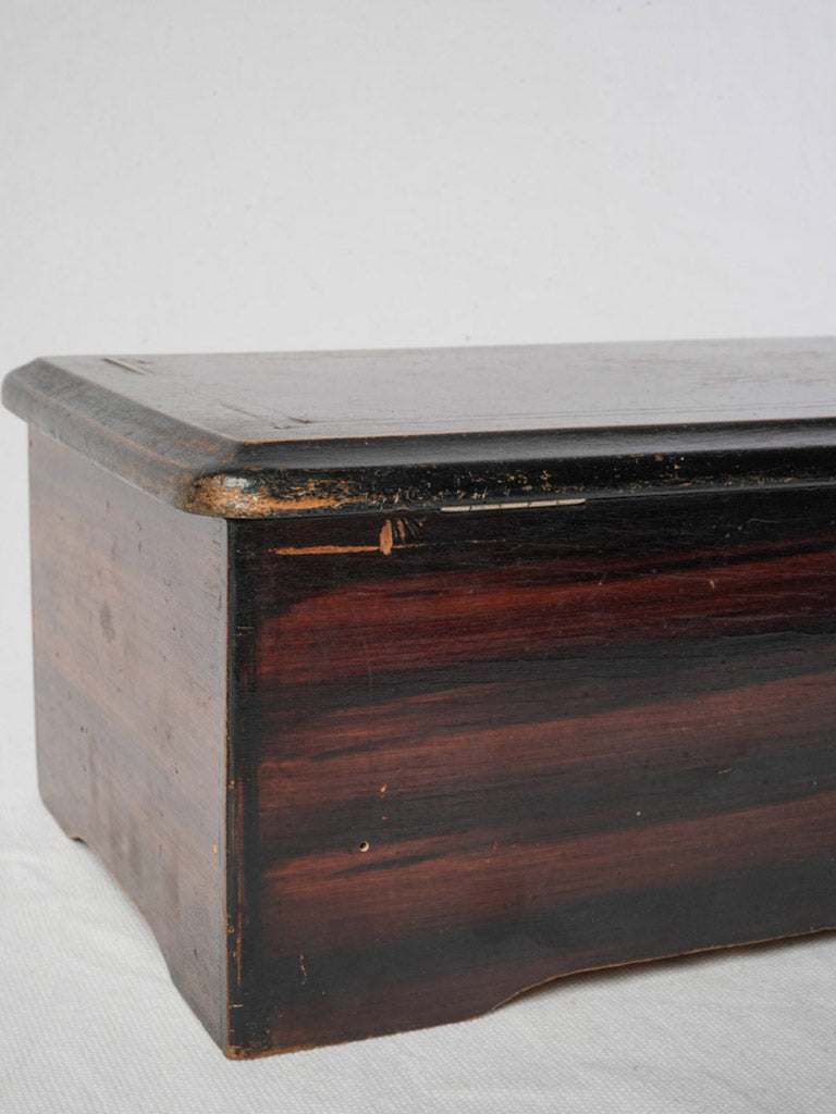 Collectible antique cylinder music box  