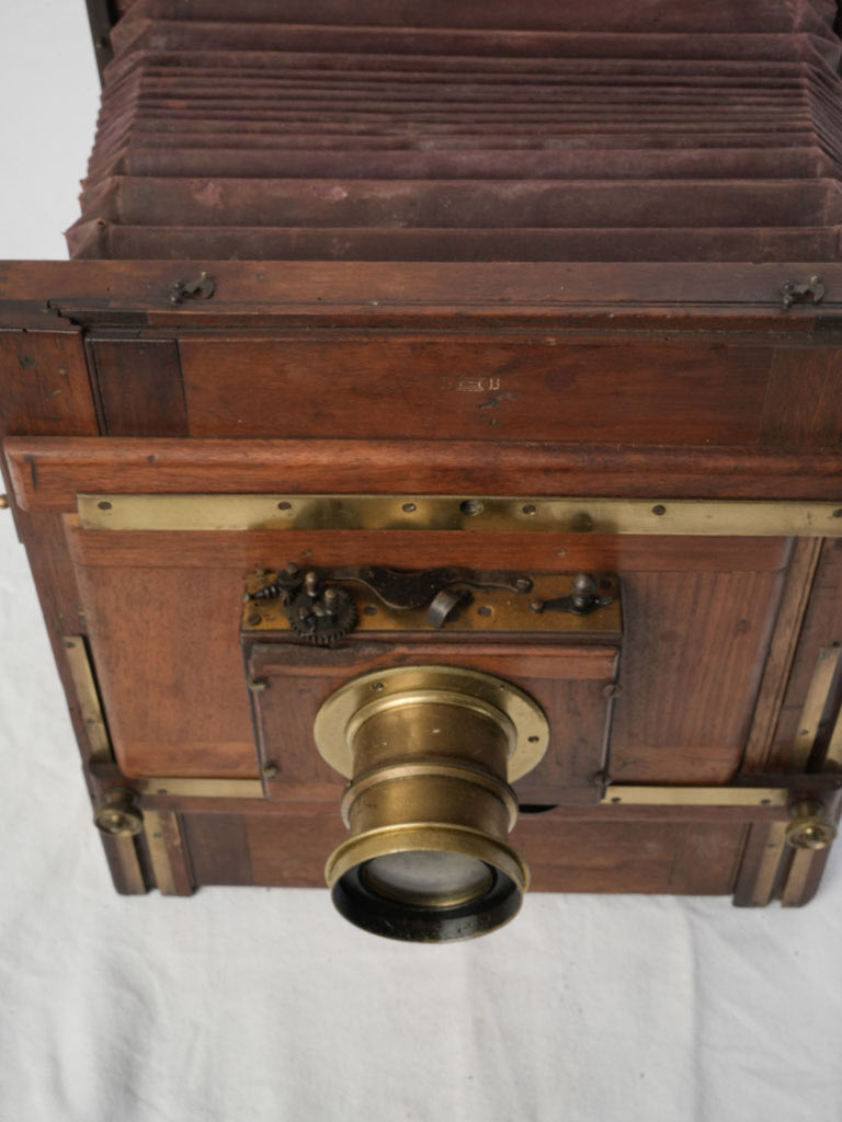 Sculptural late-19th-century camera