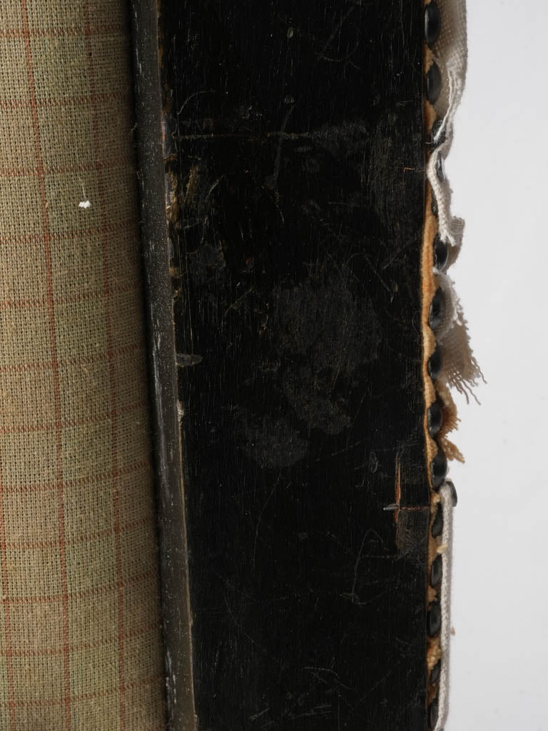 Iconic historicist French armchair