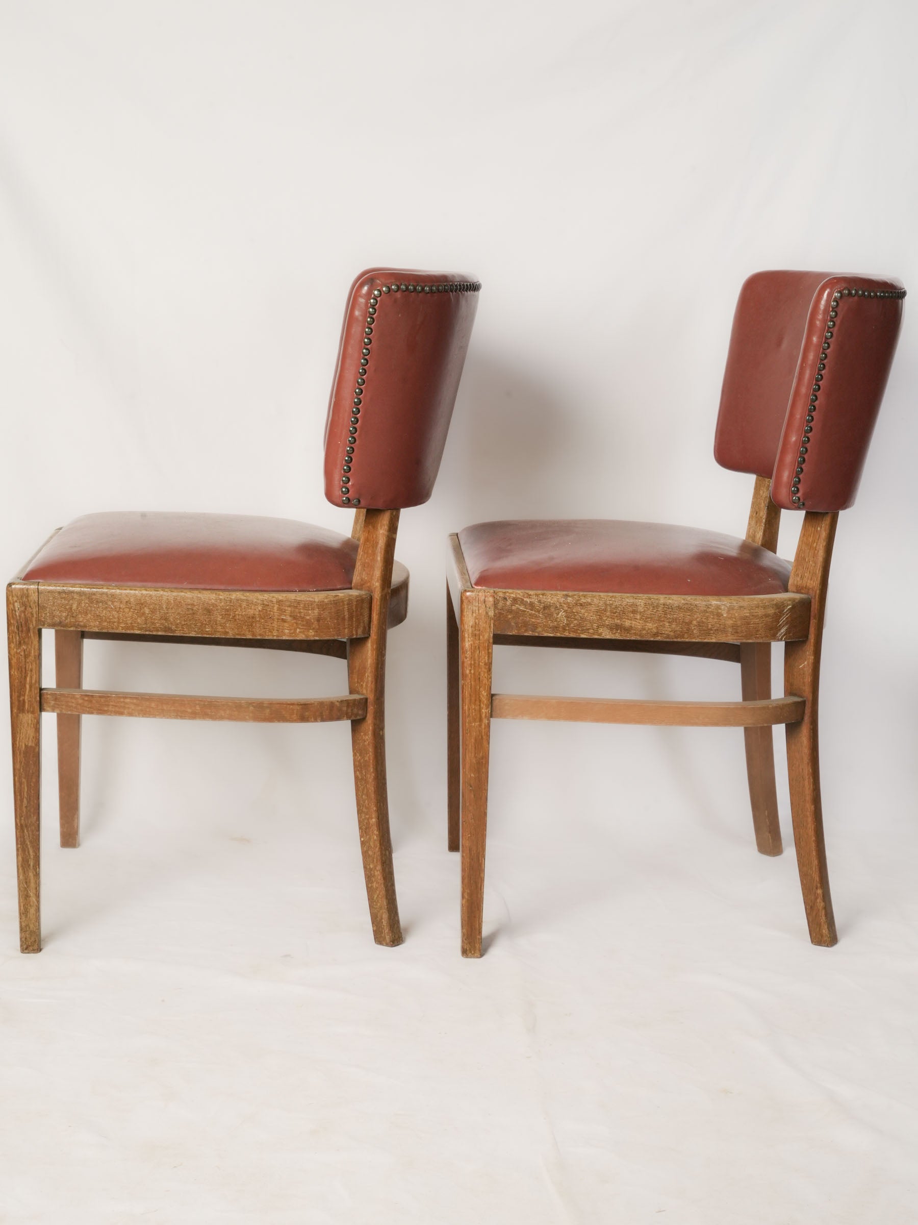 Set of Three Mid-Century Dining Chairs, c. 1940s–1960s