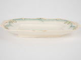 Classic French faience serving platter