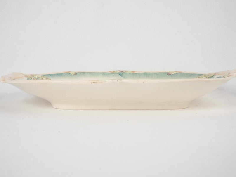 Sarreguemines asparagus platter 17"