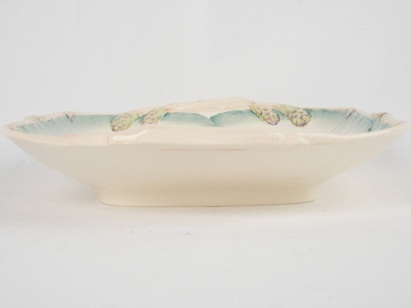 Sarreguemines asparagus platter 17"