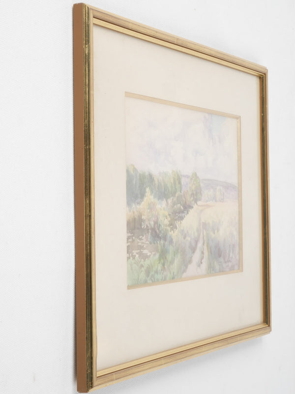 Signed Max Maurel artwork collectible