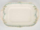 Refined historical French asparagus plate