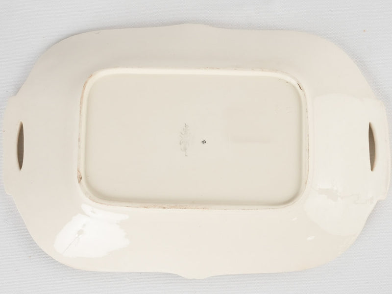 Sarreguemines asparagus platter 17"